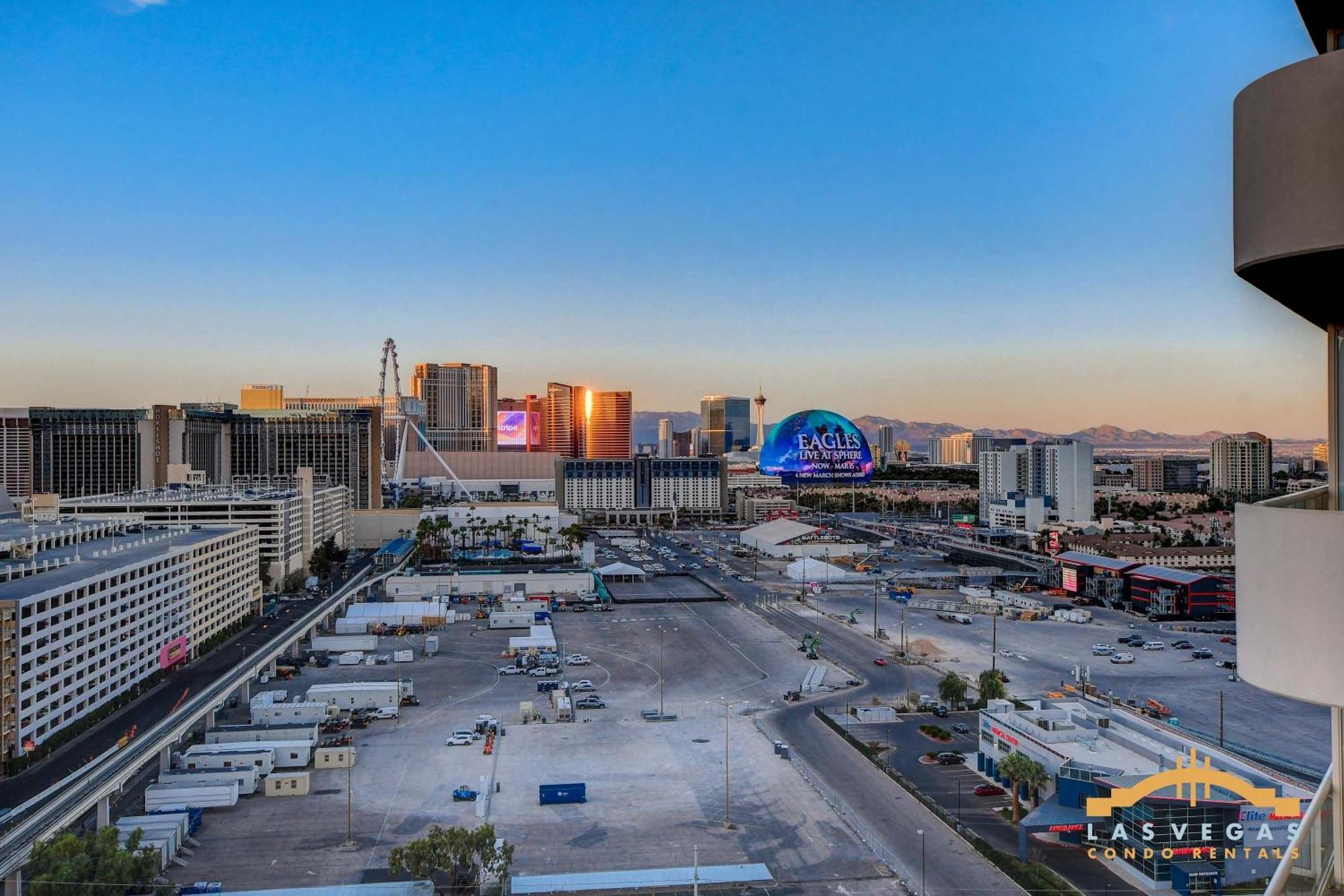 Villa Mgm Signature-17-801 1Br2Ba F1 Strip View Balcony Las Vegas Exterior foto